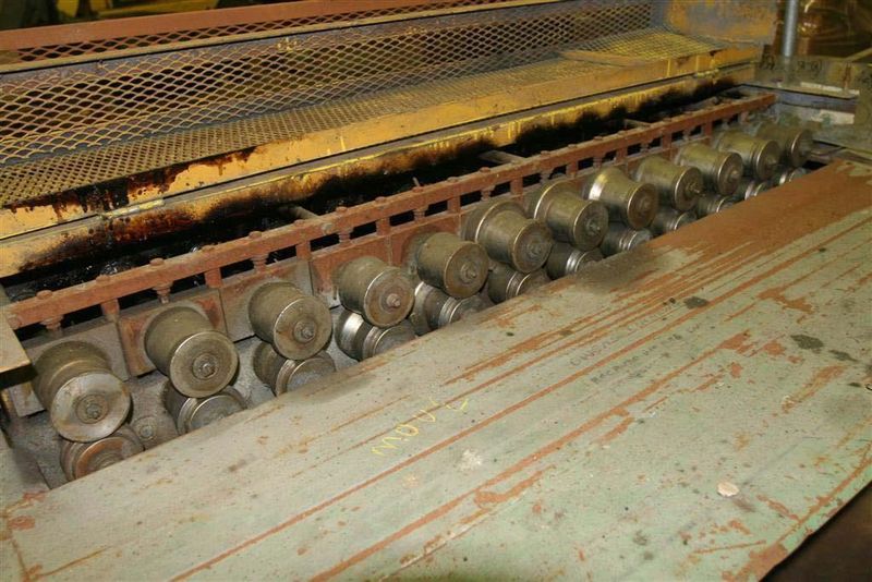 12 STATION ENGEL CAP RAIL AND S LOCK ROLLFORMER: STOCK #16861