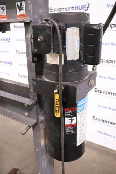Dake Dura Press Force 10 Ton Electrically Operated Hydraulic Powered Press
