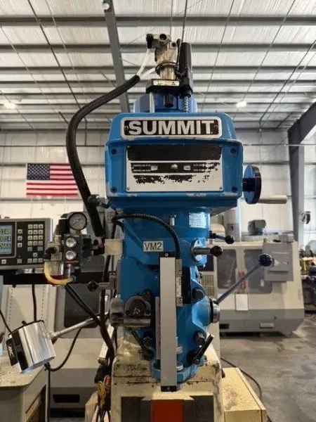 SUMMIT VS-350B Vertical Milling Machine DRO 2011’ # 7374