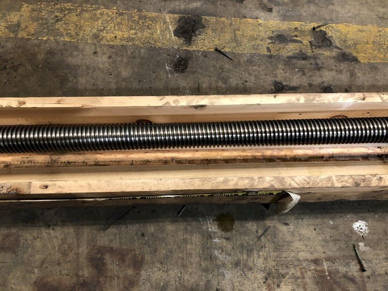 95-1/2" X 1-1/8" BALL SCREW: STOCK #14303