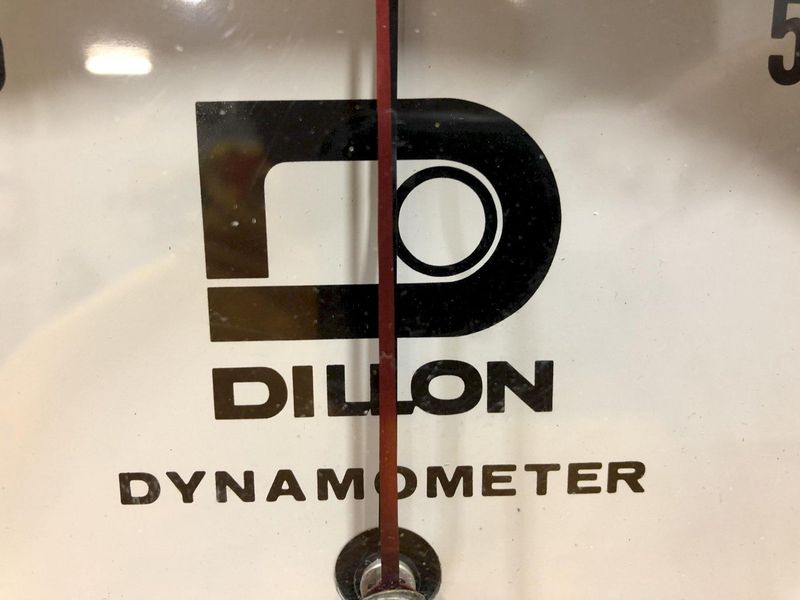 50,000 LBS X 10" DILLON AP SERIES DYNAMOMETER CRANE SCALE: STOCK #17244