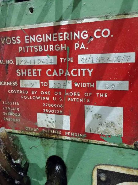 62" x 0.108" Voss Precision Leveler