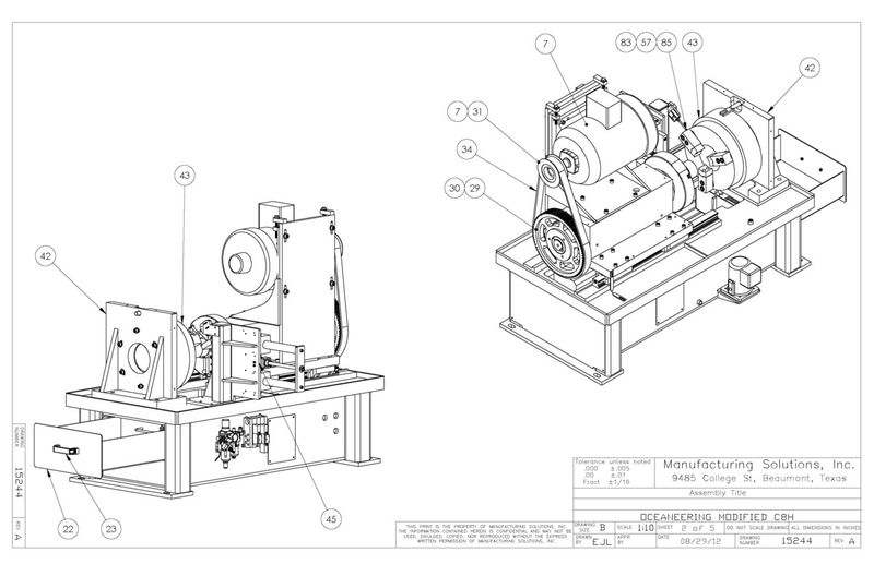 Pipe Beveling Machine, MSI, C8H