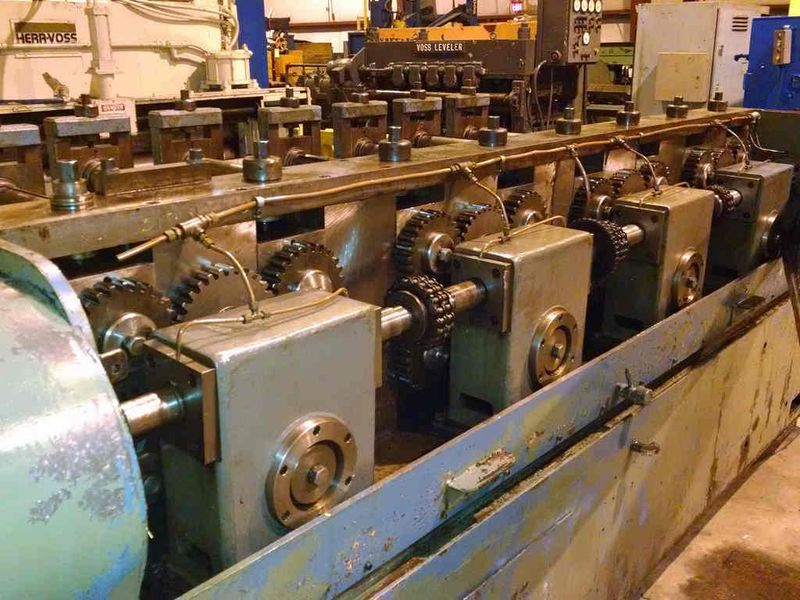 8 Stand 40.00" x 3.25" Michigan Roll Form Rollformer