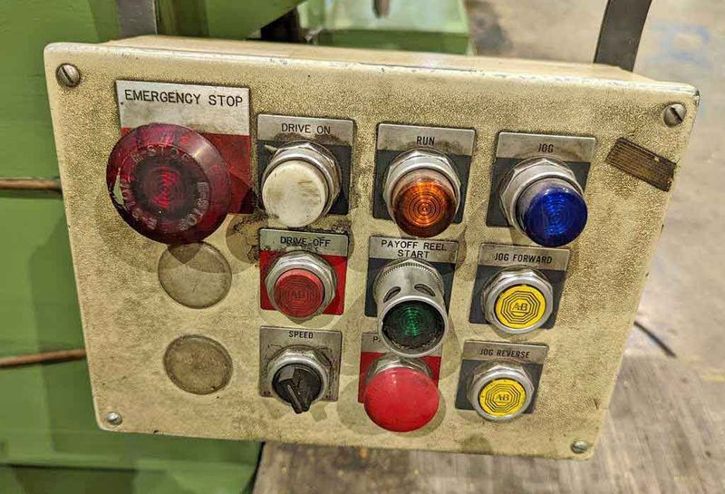 12" x 2.50" x 1,000# Ruesch Slitting Line