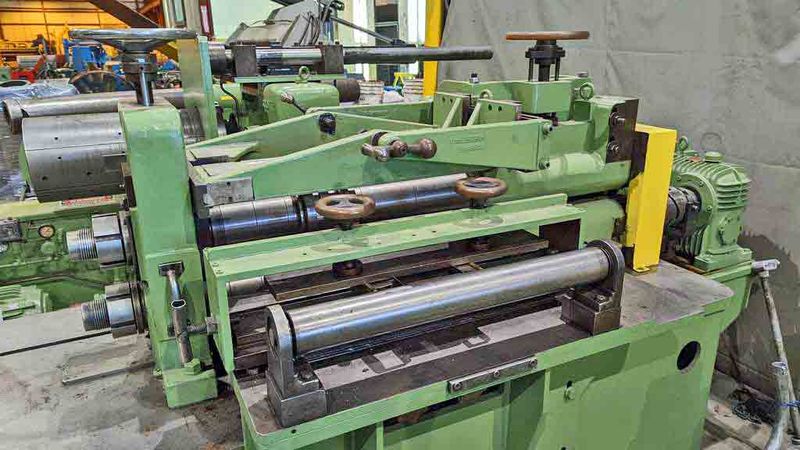 24" x 4.12" x 6,000# Ruesch Slitting Line