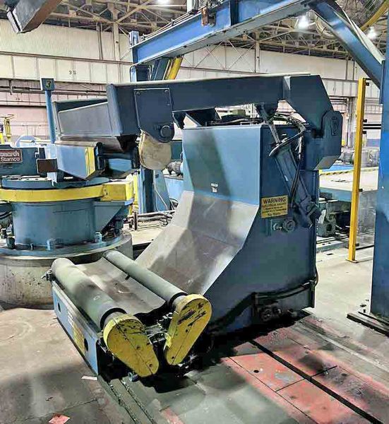 52" x 8.00" x 35,000# Stamco Dbl-Loop Slitting Line