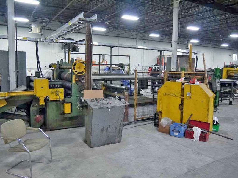 60" x 7.00" x 40,000# Loopco Slitting Line