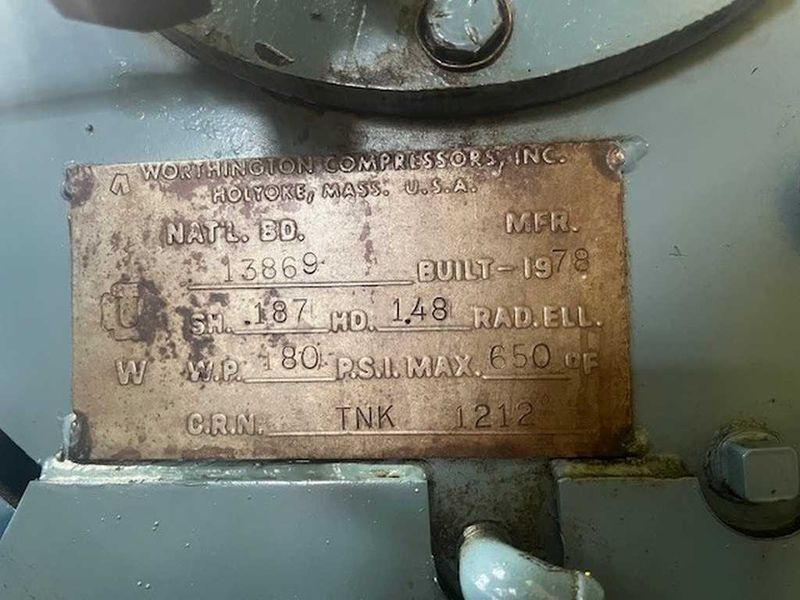 Air Compressor, Worthington, 25 HP