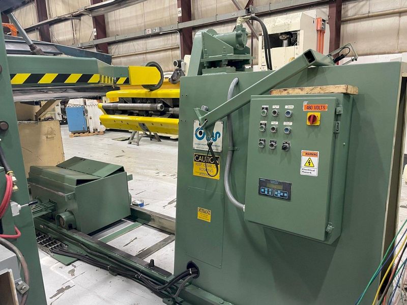 20,000 lbs x 36" CHS/CWP Servo Coil Feed Line