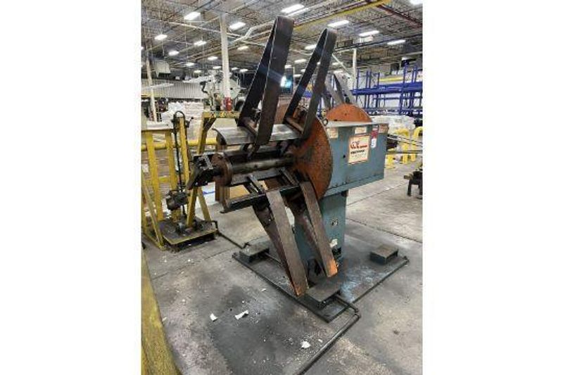 4,000 lbs x 18" Wide Coe Press Equipment Double End Coil Reel