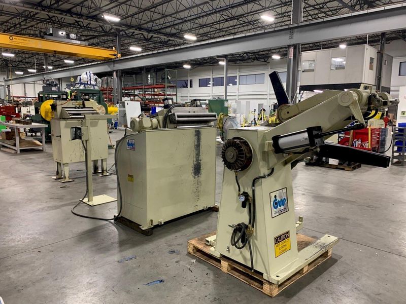 6,500 lbs x 24" Wide Cooper-Weymouth Peterson Conventional Coil Feed Line