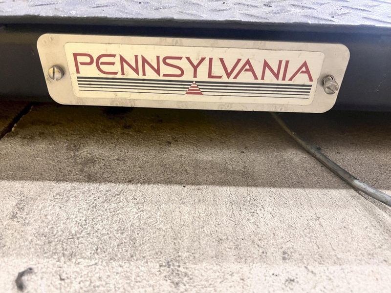 10,000 LB 60" X 60" PENNSYLVANIA MODEL #6600 DRO FLOOR SCALE: STOCK #20799