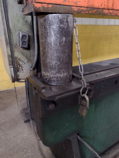 90 TON X 10' CHICAGO D&K MODEL #810-L MECHANICAL BRAKE WITH AIR CLUTCH: STOCK 16343