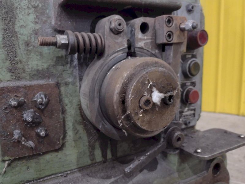6 TON TISHKEN 2 POST MODEL #CO-2HW CUT OFF PRESS 1.5" STROKE: STOCK #23570