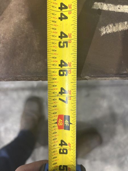 46" X 30" X 26" HIGH DUMP HOPPER: STOCK #22894