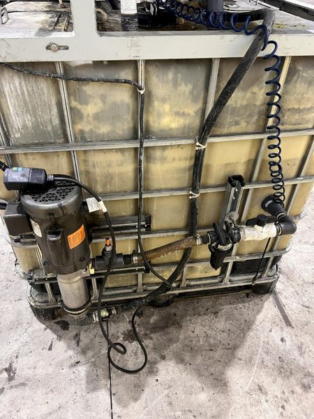 SEPARATION DYNAMICS WATER OIL SEPARATOR SYSTEM WITH TANK: STOCK #21967