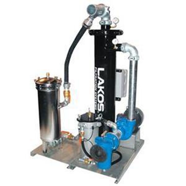 65 GPM X 3 HP LAKOS FILTRATION PUMP & STRAINER: STOCK #21909