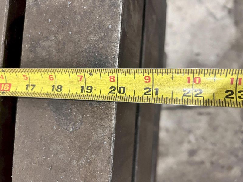 20" X 24" X 23"  CARLTON TILTING DRILL TABLE: STOCK #21798