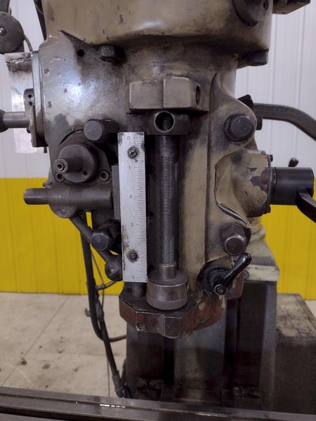 3 HP MICROCUT MODEL #1050 VERTICAL KNEE MILL: STOCK #21731