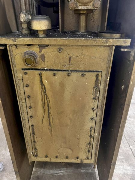15 TON GREENERD MODEL #HA-15-5 C FRAME HYDRAULIC PRESS 30" STROKE: STOCK #23457