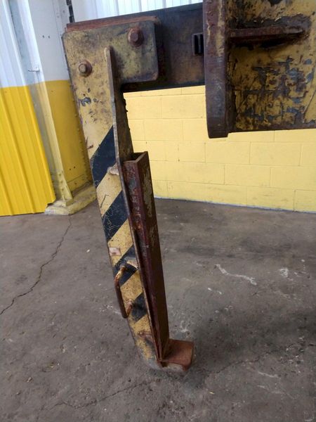 32,000 LB 16 TON X 20" TO 74" X 72" OD BRADLEY CRANE MOTORIZED COIL GRAB: STOCK 13231