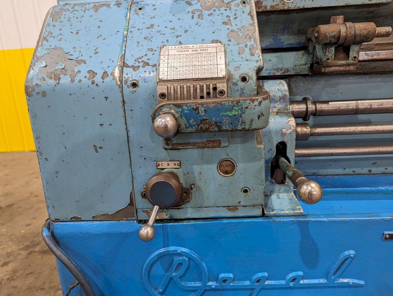 17" x 54" LEBLOND MODEL #3D REGAL ENGINE LATHE, 1.75" HOLE: STOCK #20405