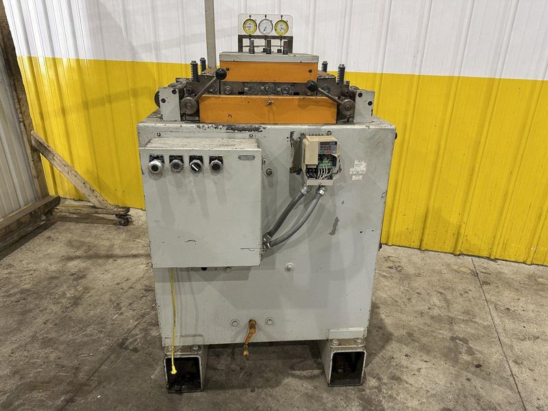 10" x .130" DURANT JACO MODEL #VS-MD-10 POWERED COIL STRAIGHTENER: STOCK #23071