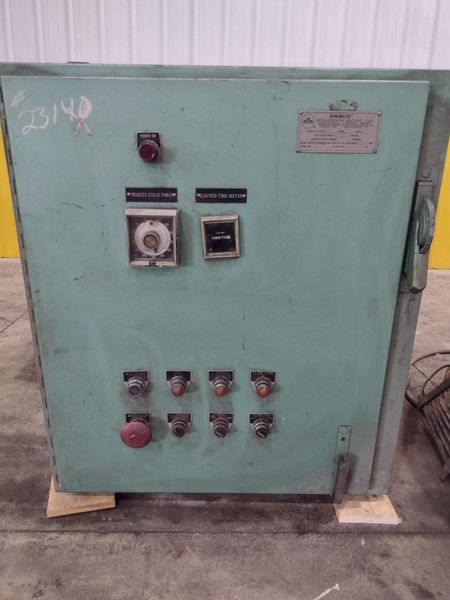 7 CUBIC FOOT X 48" SWECO MODEL #FMD7LR VIBRATORY BOWL PARTS FINISHER: STOCK #23140