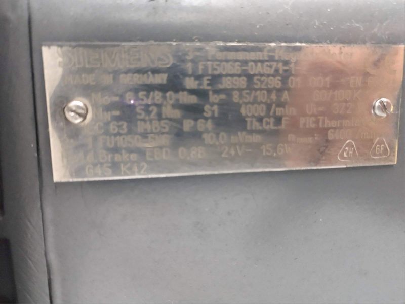 1100 LB X 16" GSW MODEL #MHM0.5/1250SO SERVO MOTORIZED COIL REEL UNCOILER: STOCK 12990