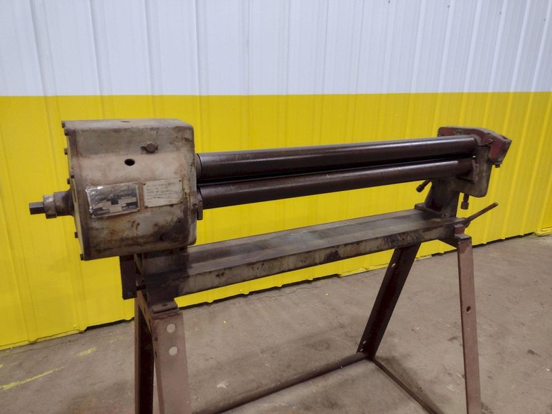 36" X 18 GAUGE PEXTO MODEL #390-F PLATE BENDING ROLL STOCK #18949
