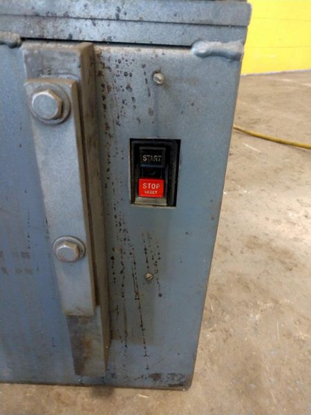 12" WELTY WAY HVAC PIPE COLLAR MAKING MACHINE: STOCK #11360