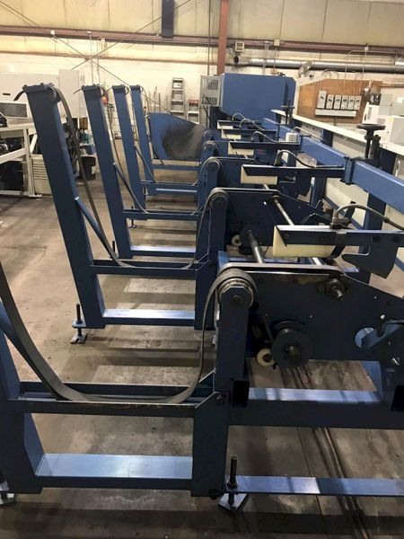 USED SIMEC MODEL CICLOMEC 122 CNC AUTOMATIC COLD SAW WITH 20' LOADING RACK, Stk# 10724, Year 200