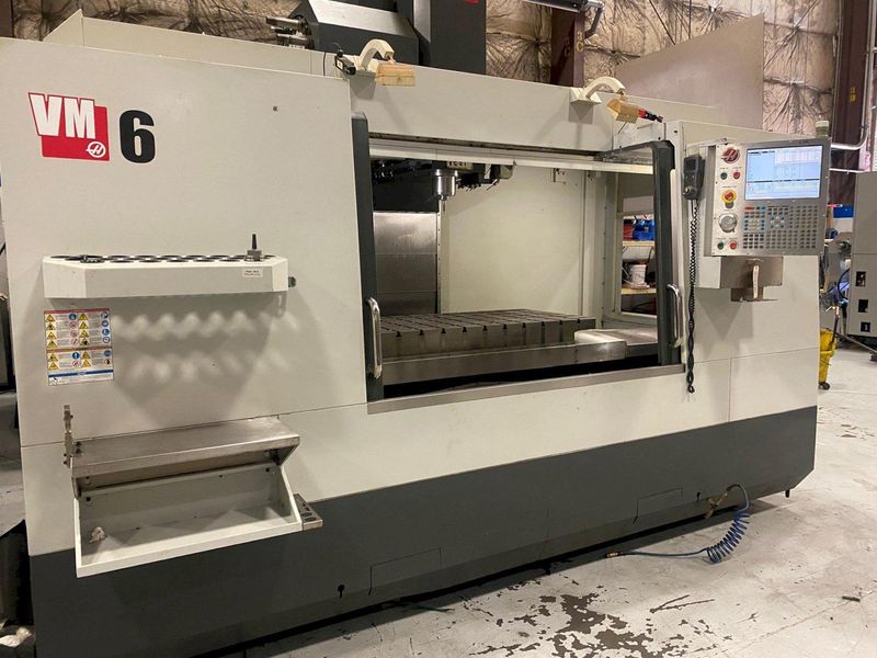 USED HAAS VM-6 64" X 28" 3-AXIS VERTICAL CNC MACHINING CENTER, Stock# 10913-1, Year: 2012