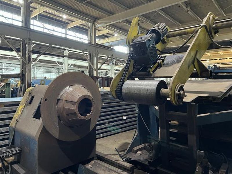 72" x .200" x 50,000# Voss cut to length line, Stock# 10962