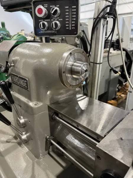 HARDINGE HLV-H Precision Tool Room Lathe “METRIC” 1988’ USA #8090
