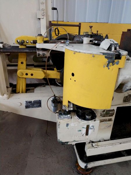 .125" X 3" WIDE US BAIRD MODEL #35 MULTISLIDE WIRE FORMER, VARIABLE SPEED & AIR CLUTCH: STOCK #1