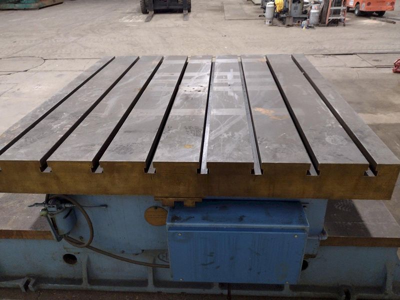 72" X 72" ASQUITH CROSS SLIDE POWER ROTARY TABLE: STOCK #11076