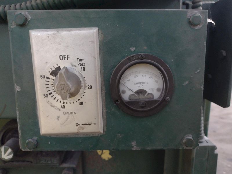 5.2 CU FT WALKER PEENIMPAC MODEL #S-5.2 ROTARY BASKET SHOT BLAST MACHINE: STOCK 17426