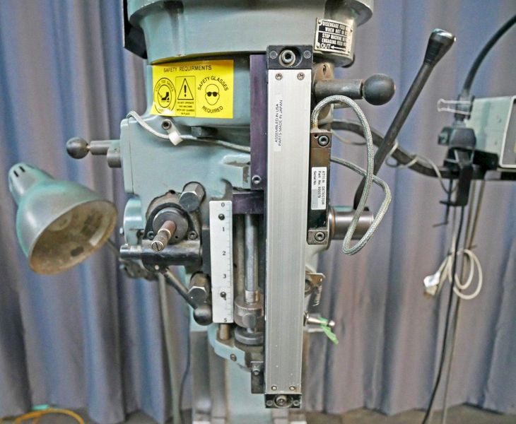 Bridgeport 9" x 42" 8-Speed Step-PUlley Vertical Milling Machine, Series I