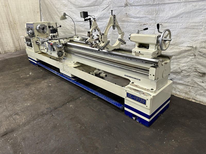 18"X 120" BIRMINGHAM  MODEL # DL18120 GAP BED ENGINE LATHE: STOCK #77942
