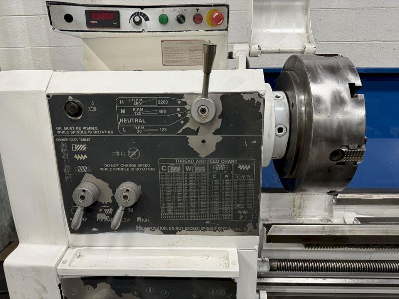20" X 57" MILLTRONICS MODEL HML2060 ENGINE LATHE : STOCK #77919