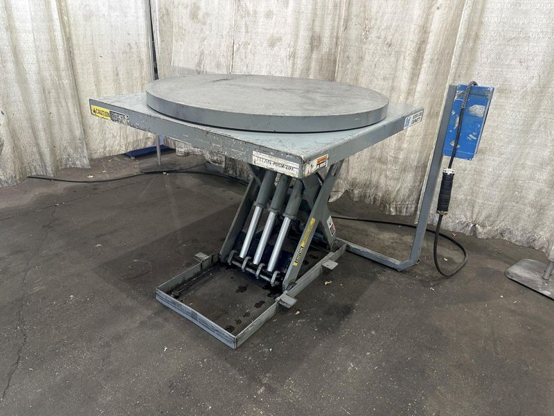 5000 LB. HYDRAULIC TURN TABLE: STOCK #77269