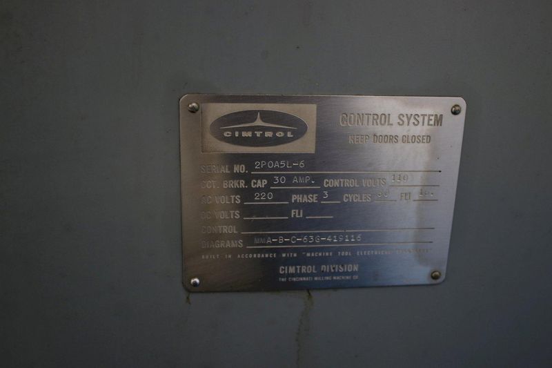 10" X 24" CINCINNATI OD CYLINDRICAL GRINDER: STOCK #75814