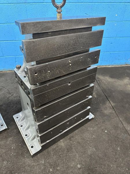 (1) SET OF 16" X 30" T SLOTTED DEVLIEG ANGLE PLATES: STOCK #74302