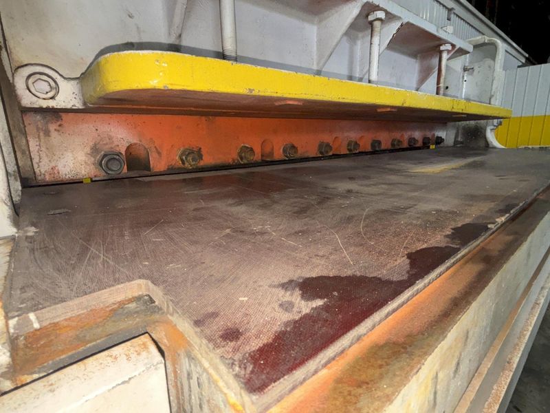 50" X 14 GA ROWE MODEL 1252-HS BOWTIE BLADE CUTOFF SHEAR: STOCK #22755