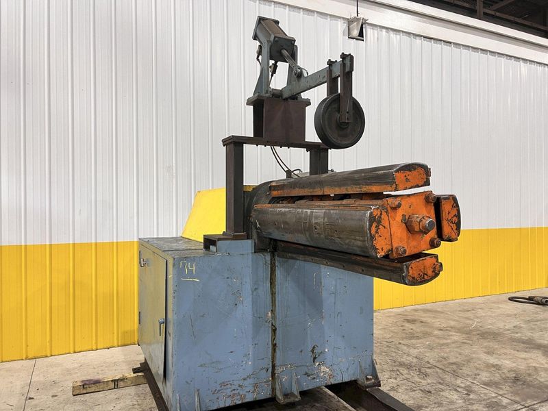 20,000 LBS X 46" ROWE MOTORIZED COIL REEL UNCOILER: STOCK #21269
