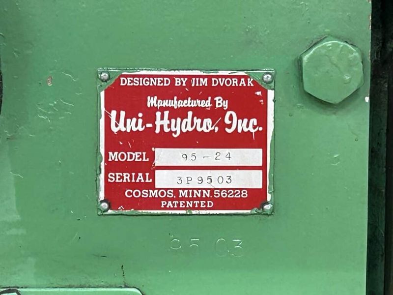 Uni-Hydro 95-24 95 Ton Hydraulic Ironworker w/ Tooling