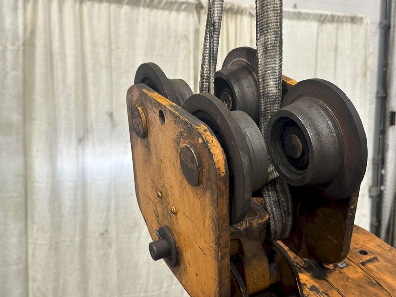 5 TON HARRINGTON ELECTRIC CHAIN-HOIST: STOCK #77409