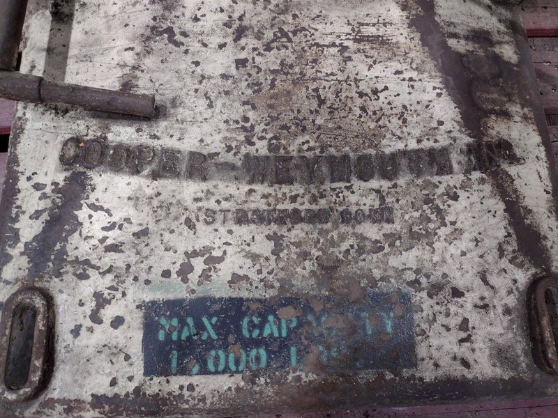 1000 X 20" CWP MOTORIZED COIL REEL UNCOILER: STOCK #19545
